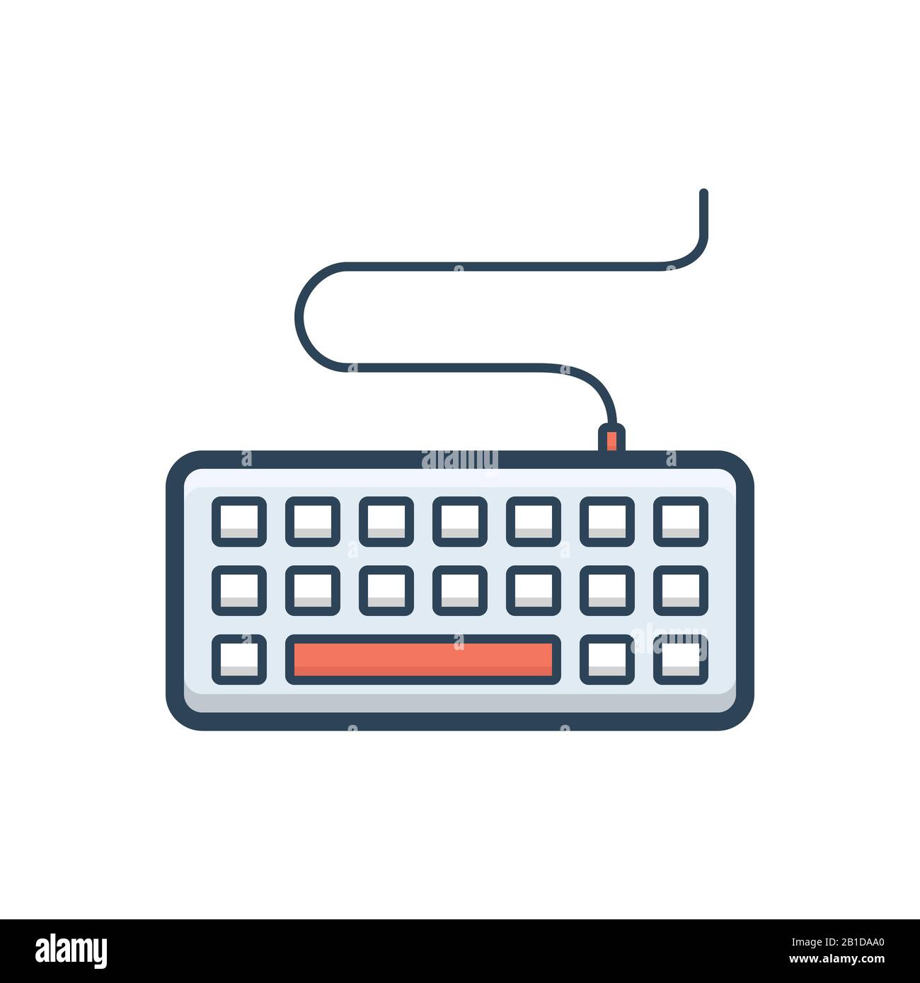 Illustration for Keyboard Stock Vector Image & Art Alamy