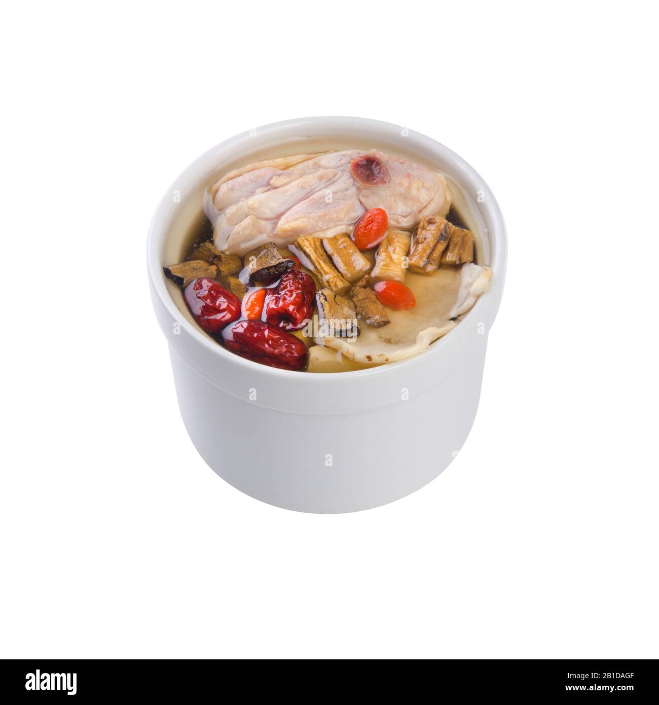 herb soup or chinese chicken herb soup new Stock Photo Alamy