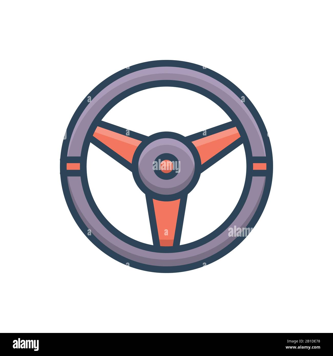 Illustration for Steering Stock Vector Image & Art - Alamy