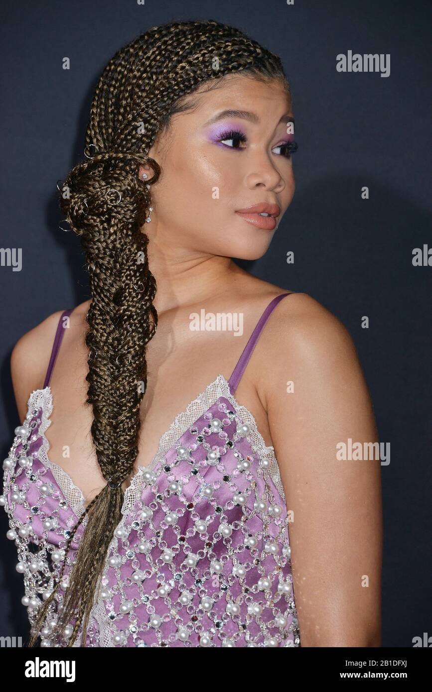 Los Angeles, USA. 25th Feb, 2020. a Storm Reid 034 attends the Premiere of Universal Pictures' 'The Invisible Man' at TCL Chinese Theatre on February 24, 2020 in Hollywood, California Credit: Tsuni/USA/Alamy Live News Stock Photo