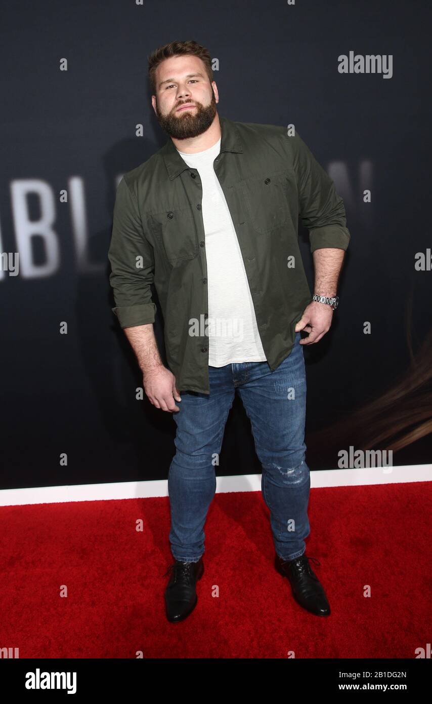 24  February 2020 - Hollywood, California - Michael McCauley. Premiere Of Universal Pictures' ''The Invisible Man'' held at The TCL Chinese Theatre. (Credit Image: © Fs/AdMedia via ZUMA Wire) Stock Photo