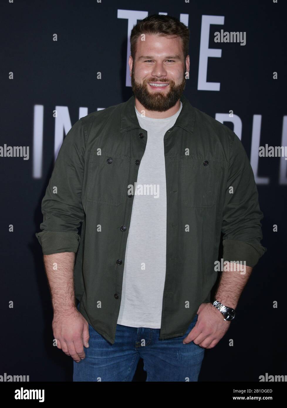Los Angeles, USA. 25th Feb, 2020. Michael McCauley attends the Premiere of Universal Pictures' 'The Invisible Man' at TCL Chinese Theatre on February 24, 2020 in Hollywood, California Credit: Tsuni/USA/Alamy Live News Stock Photo