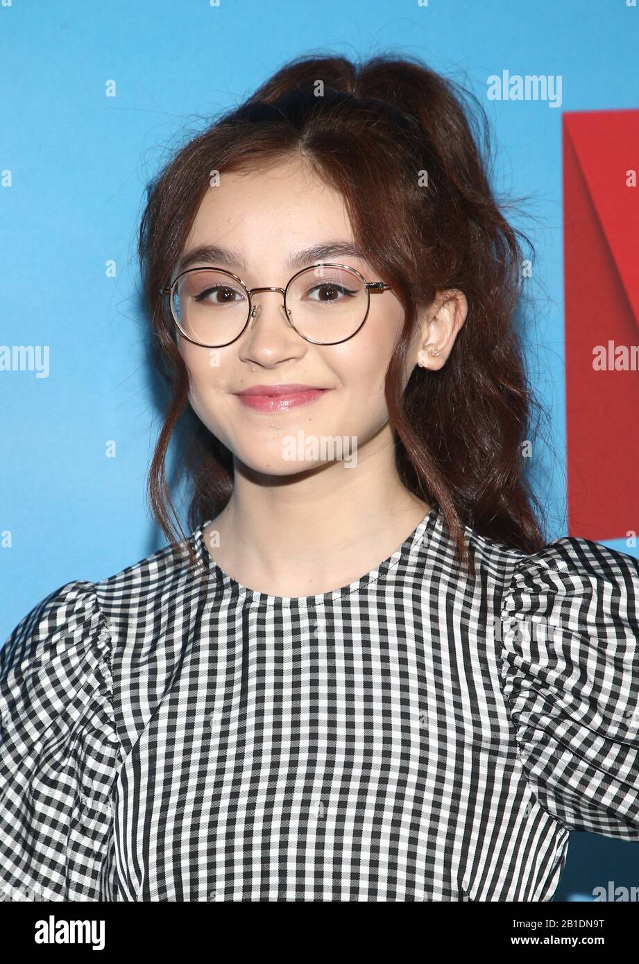 Hollywood, Ca. 24th Feb, 2020. Anna Cathcart, at Netflix’s All the