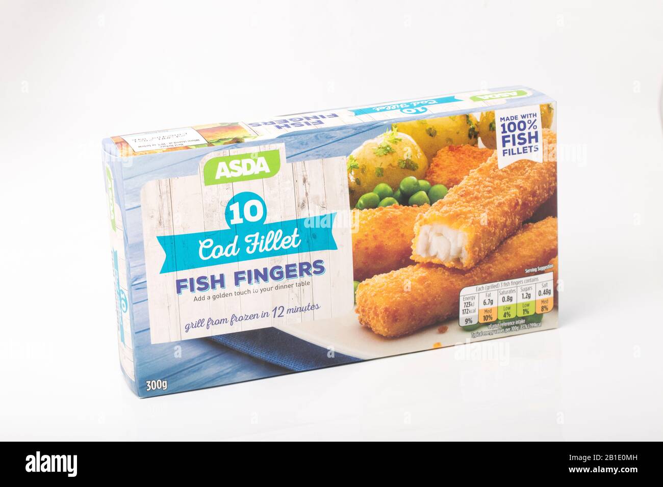 Fish fingers in breadcrumbs hi-res stock photography and images - Alamy