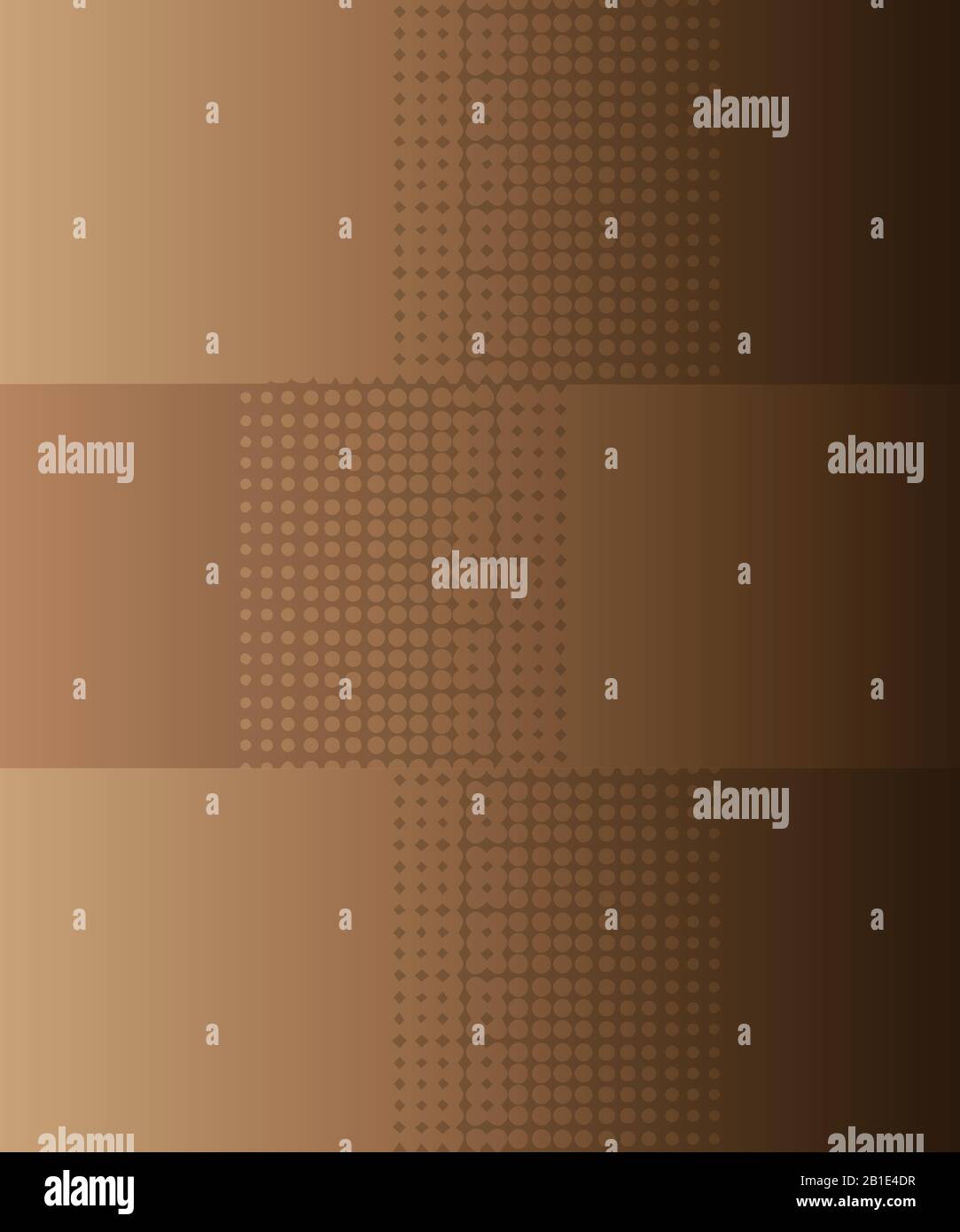 brown dot halftone gradient background. yellow dot with texture vector Stock Vector