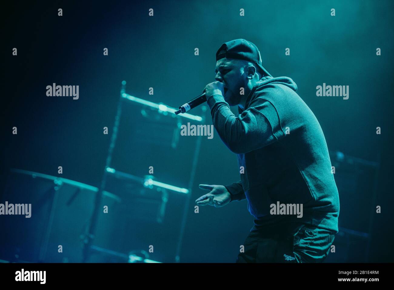 Copenhagen, Denmark. 21st, February 2020. The English rapper Jaykae performs a live concert at Royal Arena in Copenhagen. (Photo credit: Gonzales Photo - Nikolaj Bransholm). Stock Photo