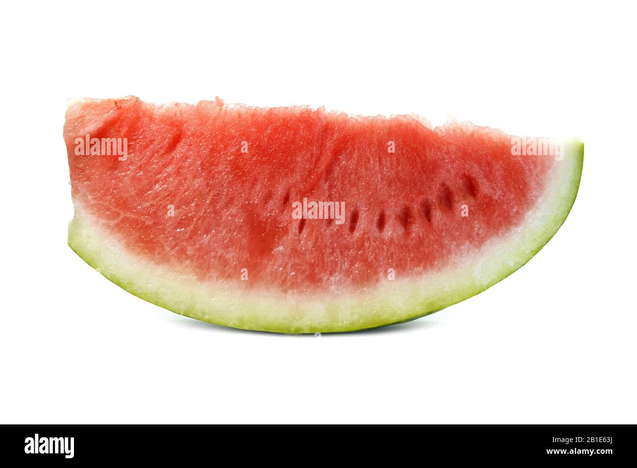 Sliced of watermelon isolated on white background Stock Photo - Alamy