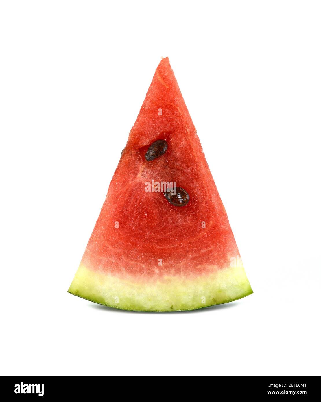 Sliced of watermelon isolated on white background Stock Photo - Alamy