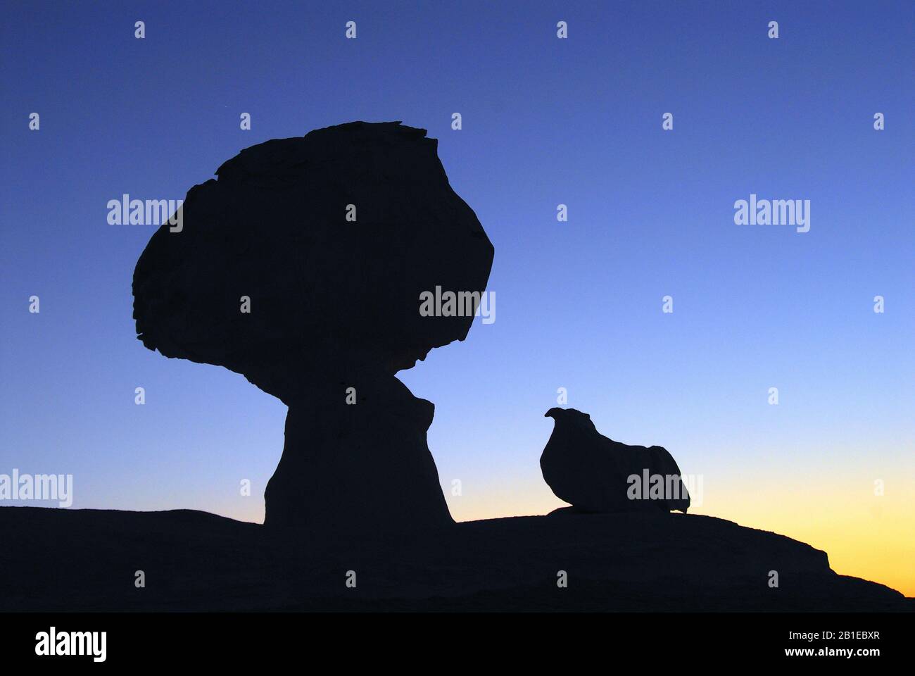 rock formations of the White Desert, Egypt, White Desert National Park ...
