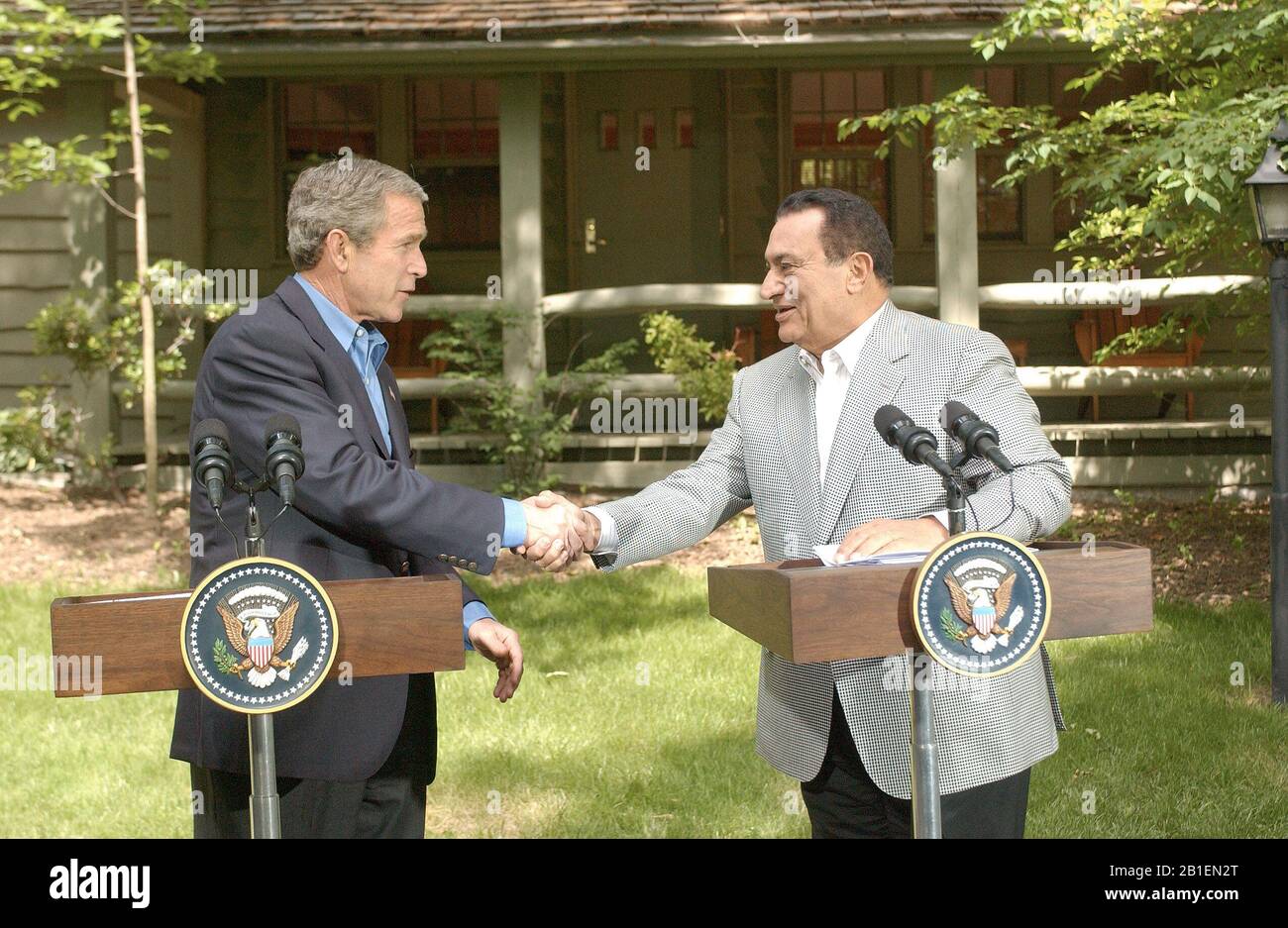 bush camp david hires stock photography and images Alamy