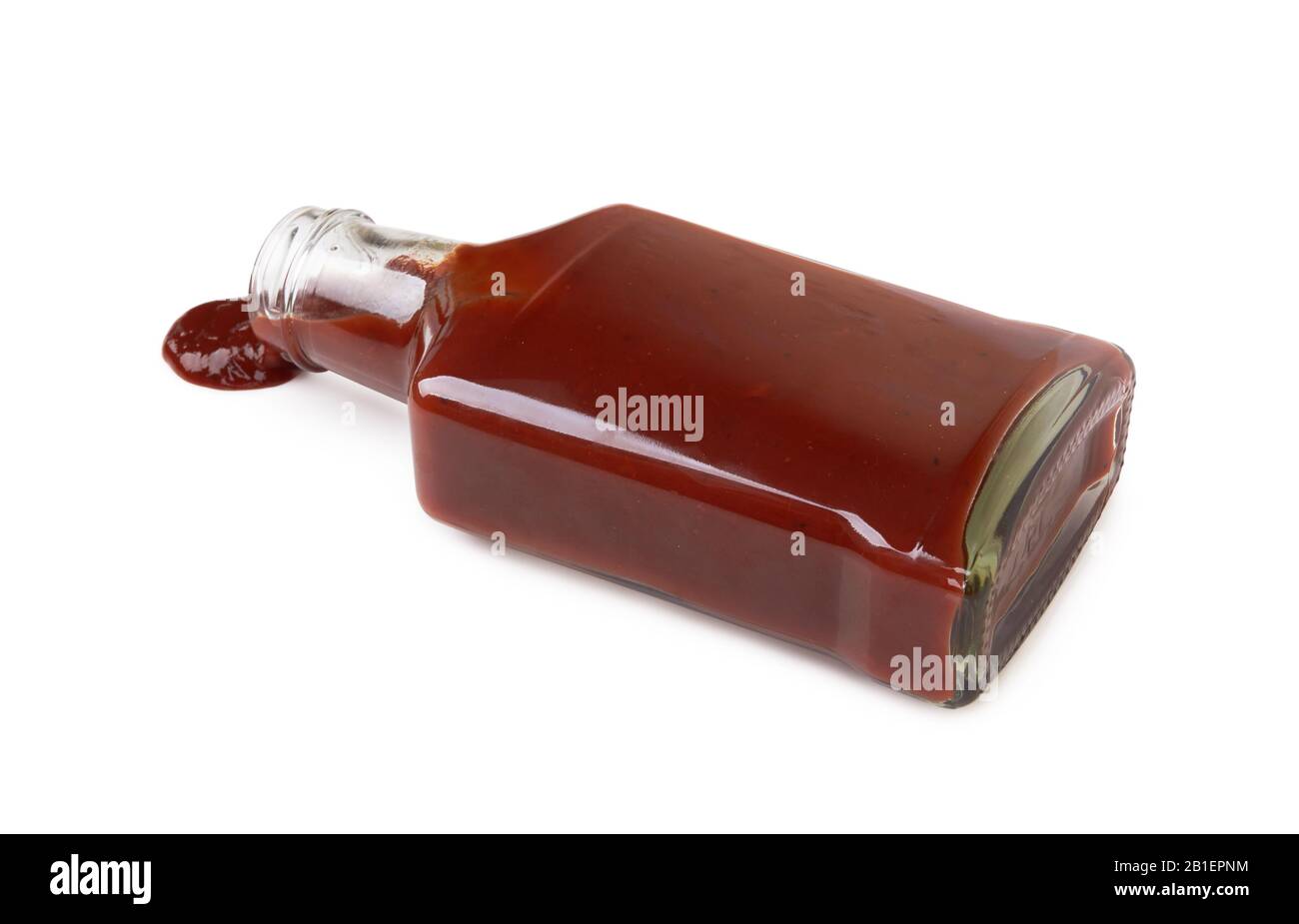 Bottle of tomato sauce isolated on white background Stock Photo - Alamy
