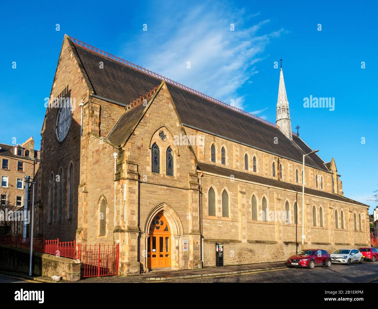 St Mary Magdalenes Scottish Episcopal Church built 1867 Dundee Scotland Stock Photo