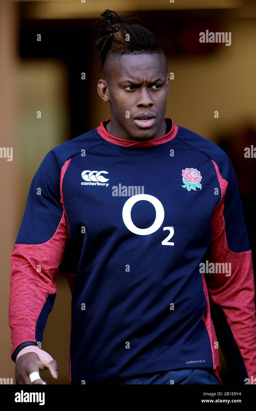 Maro Itoje England And Saracens 2020 Stock Photo Alamy