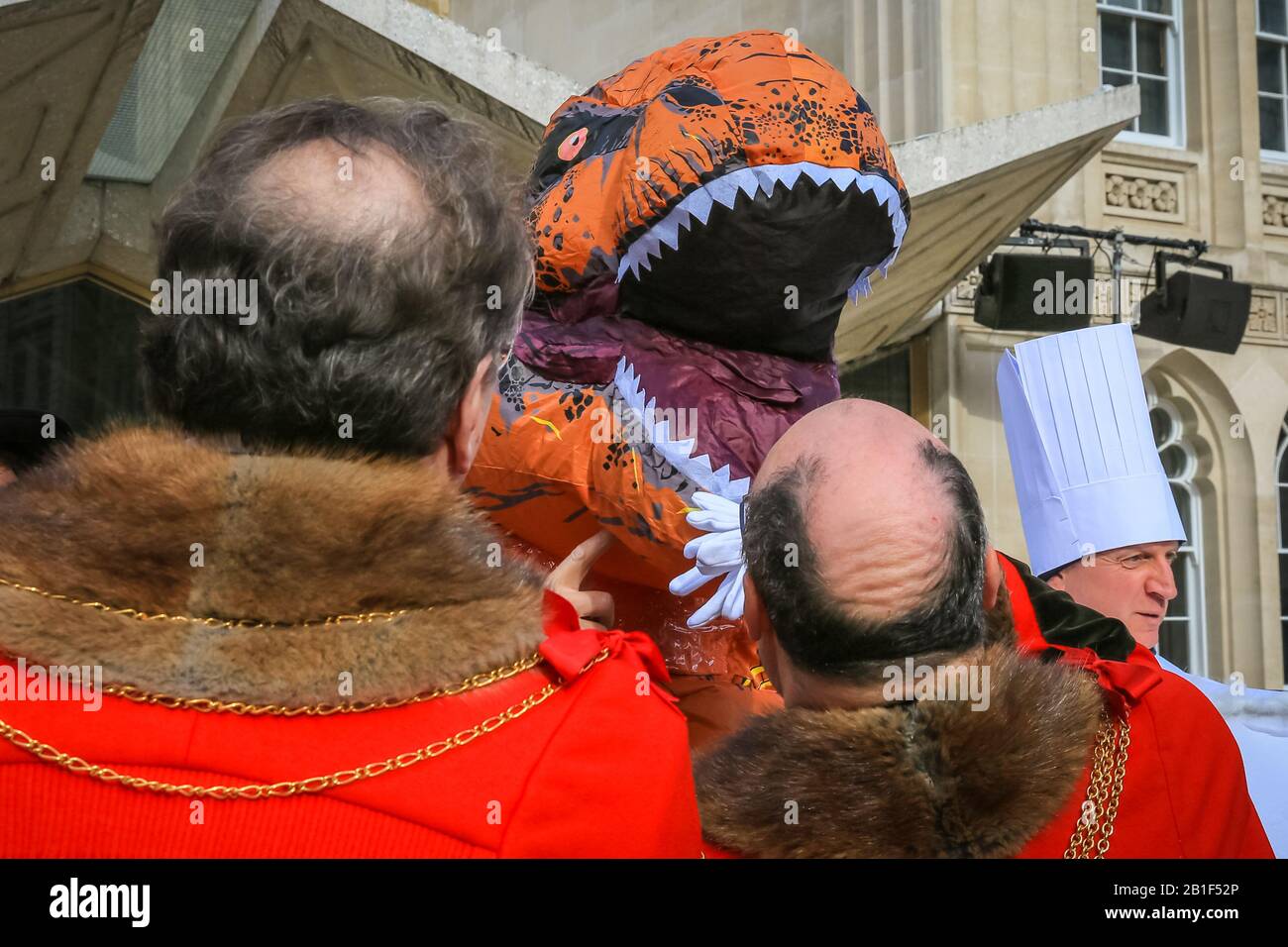Guildhall, London, UK. 25th Feb, 2020. Shrove Tuesday, also commonly