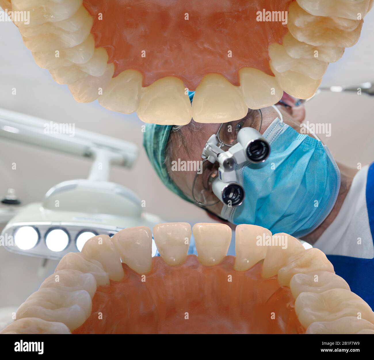 Dental treatment, Germany Stock Photo Alamy