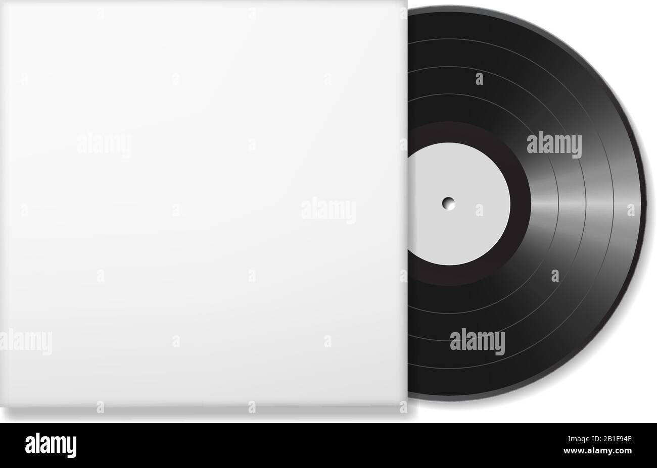 Blank vinyl disc Stock Vector Image & Art Alamy