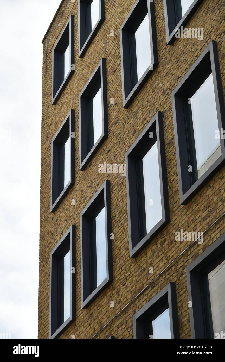 Close up of office and commercial buildings in london Stock Photo Alamy