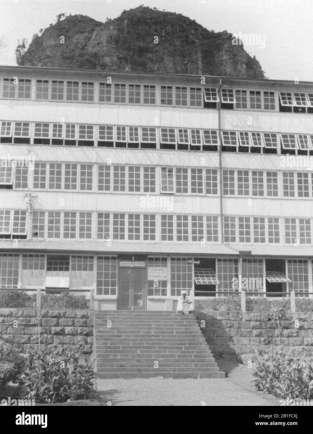 Lipton Tea Factory, Dambatenne, Sri Lanka. 1958. Stock Photo