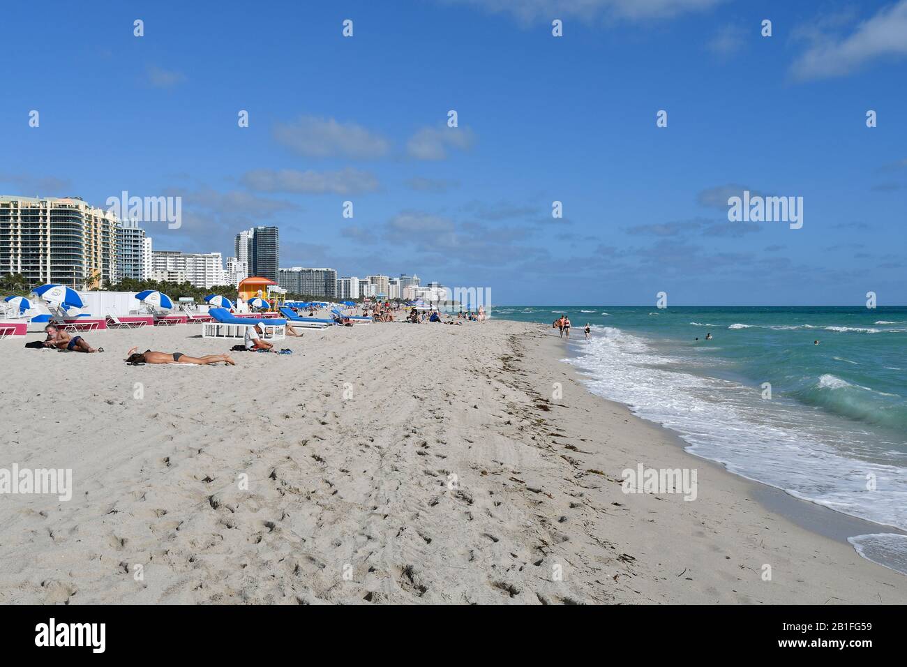 Miami, Miami Beach, Fl, Usa Stock Photo