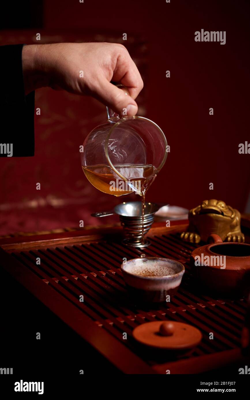 Tea ceremony. Tea ceremony set Stock Photo Alamy