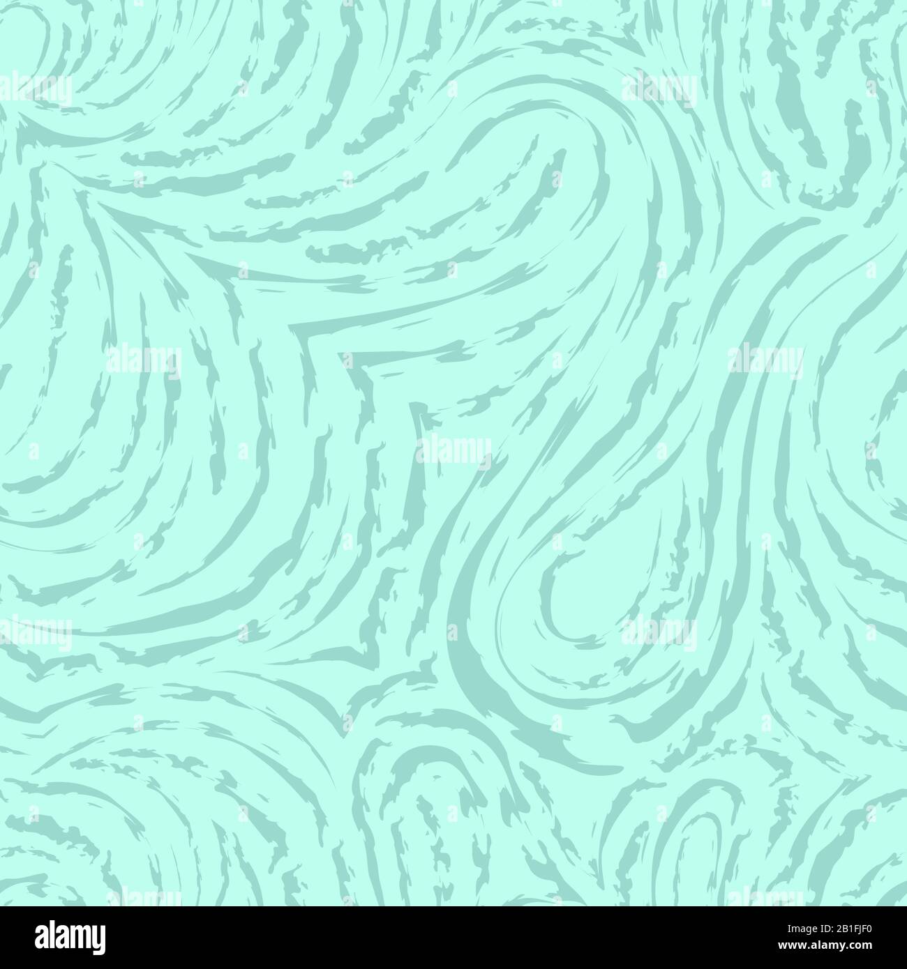 Seamless turquoise vector pattern of smooth and broken lines in the ...