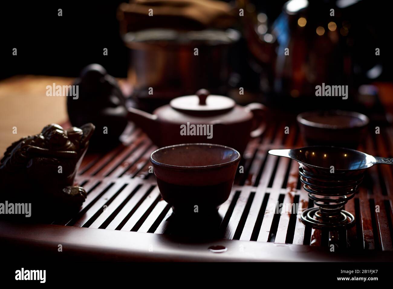 Tea ceremony. The traditional way of making tea Stock Photo - Alamy