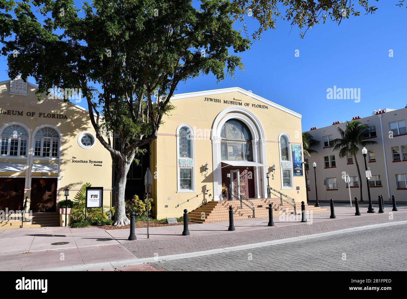 Miami, Miami Beach, Jewish Museum of Florida Stock Photo