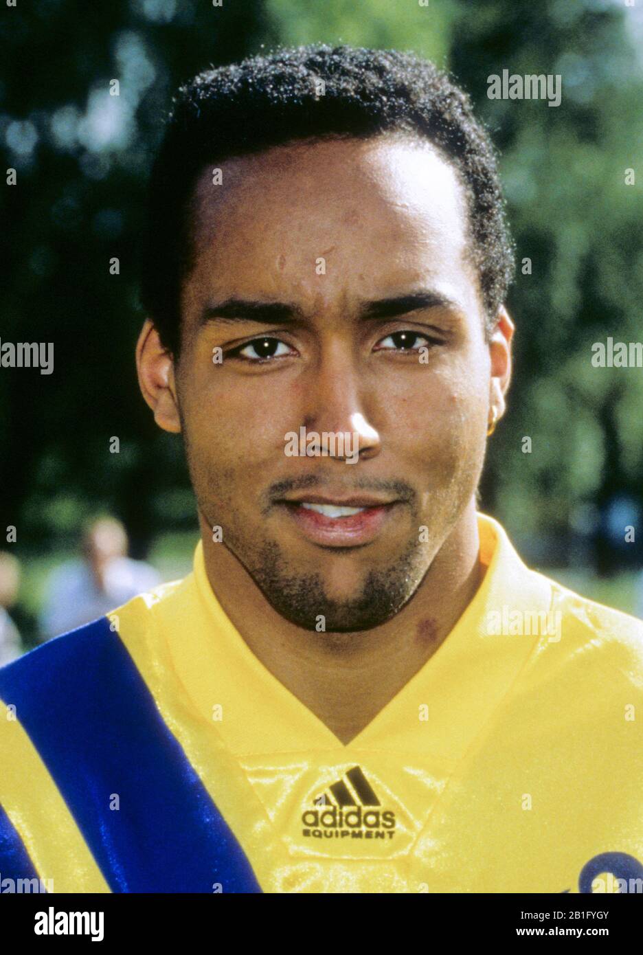 MARTIN DAHLIN Swedish professional striker in Boroussia Mönchengladbach and  The Swedish National team to European championship in Sweden 1992 Stock  Photo - Alamy