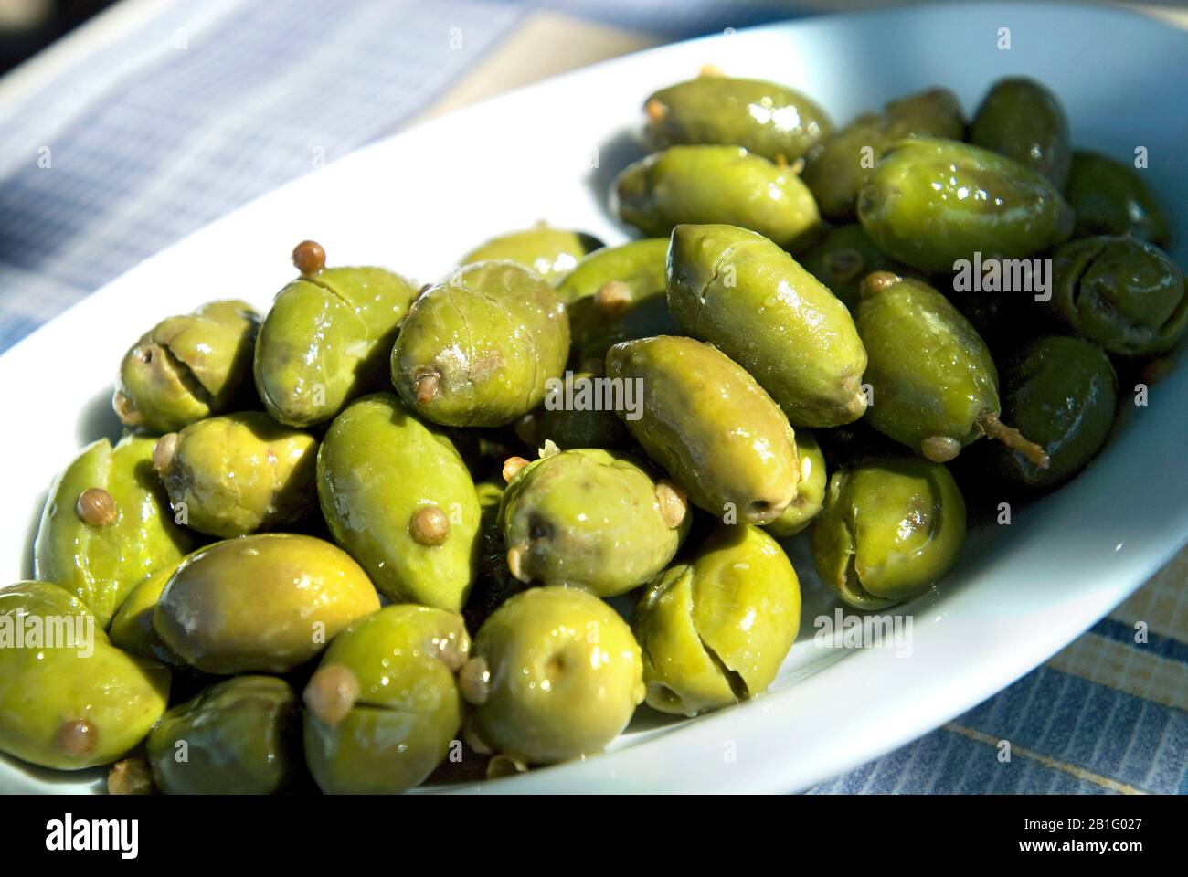 Olives, Cyprus Stock Photo