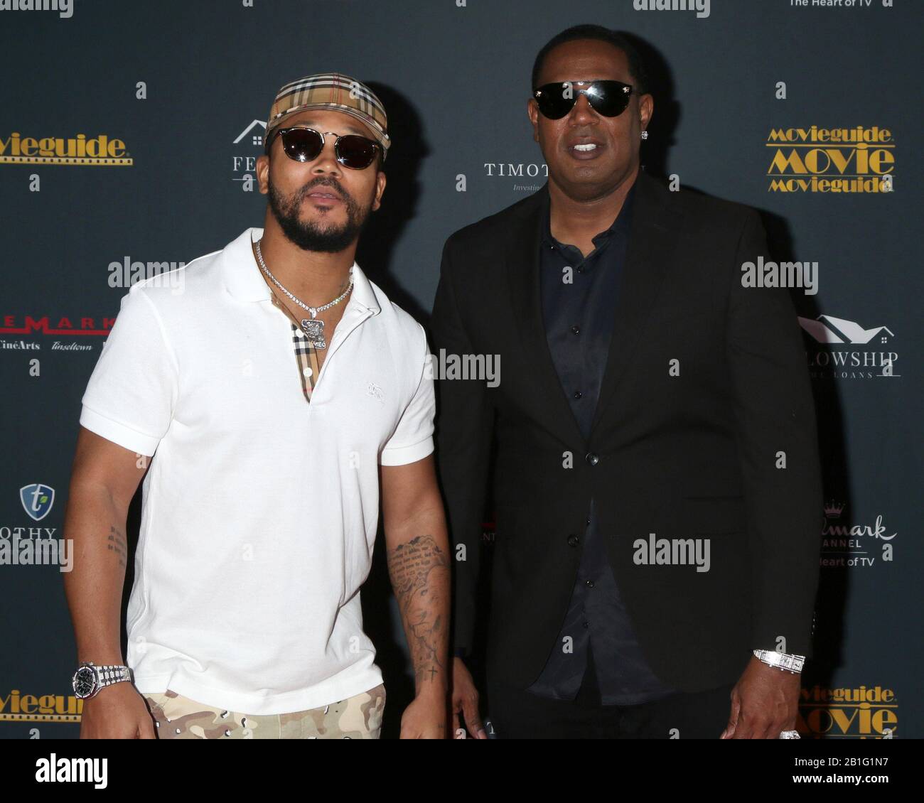 Romeo miller and master p aka percy robert miller hi-res stock