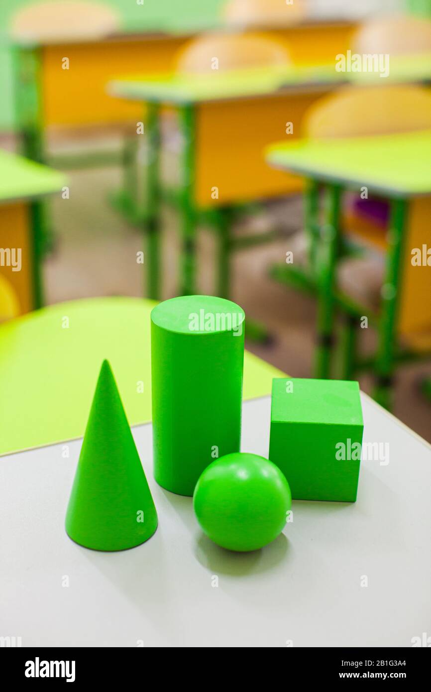 Study of geometric figures hi-res stock photography and images - Alamy