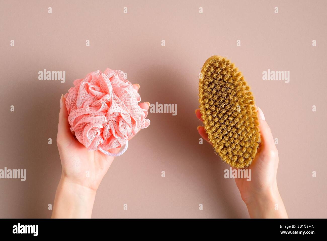 Bath shower sponge loofah vs ecofriendly natural bath massage brush