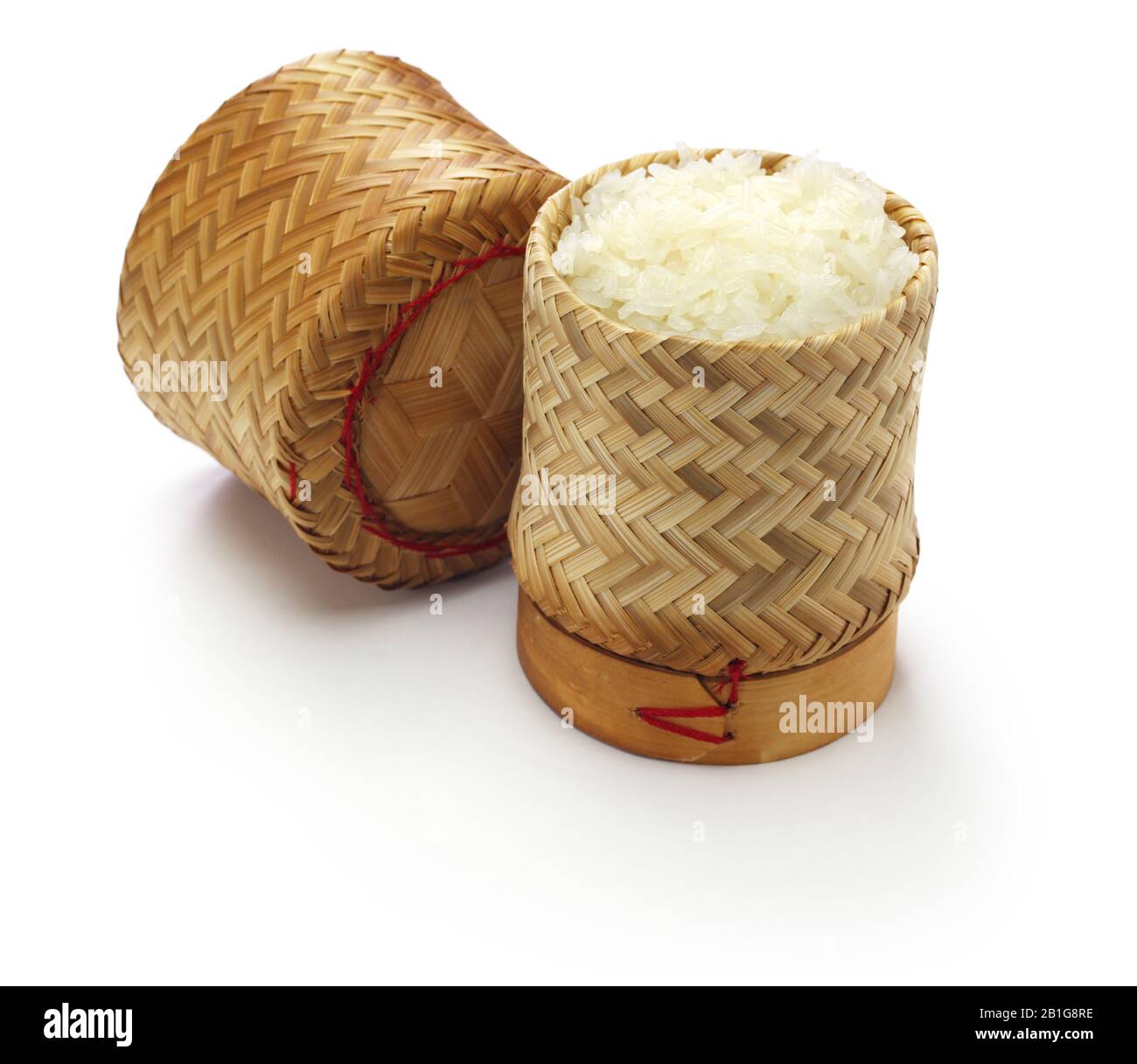 Thai Sticky Rice Steamer Basket Bamboo Cookware Vingtage Lao Food
