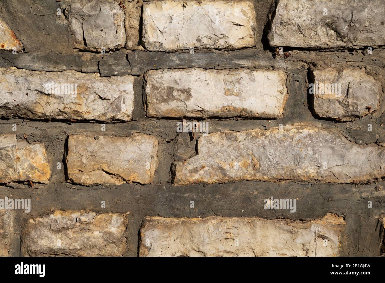 Old vintage brick wall background texture with white brick Stock Photo ...