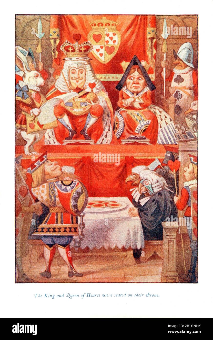 Disney Alice In Wonderland Queen And King Of Hearts