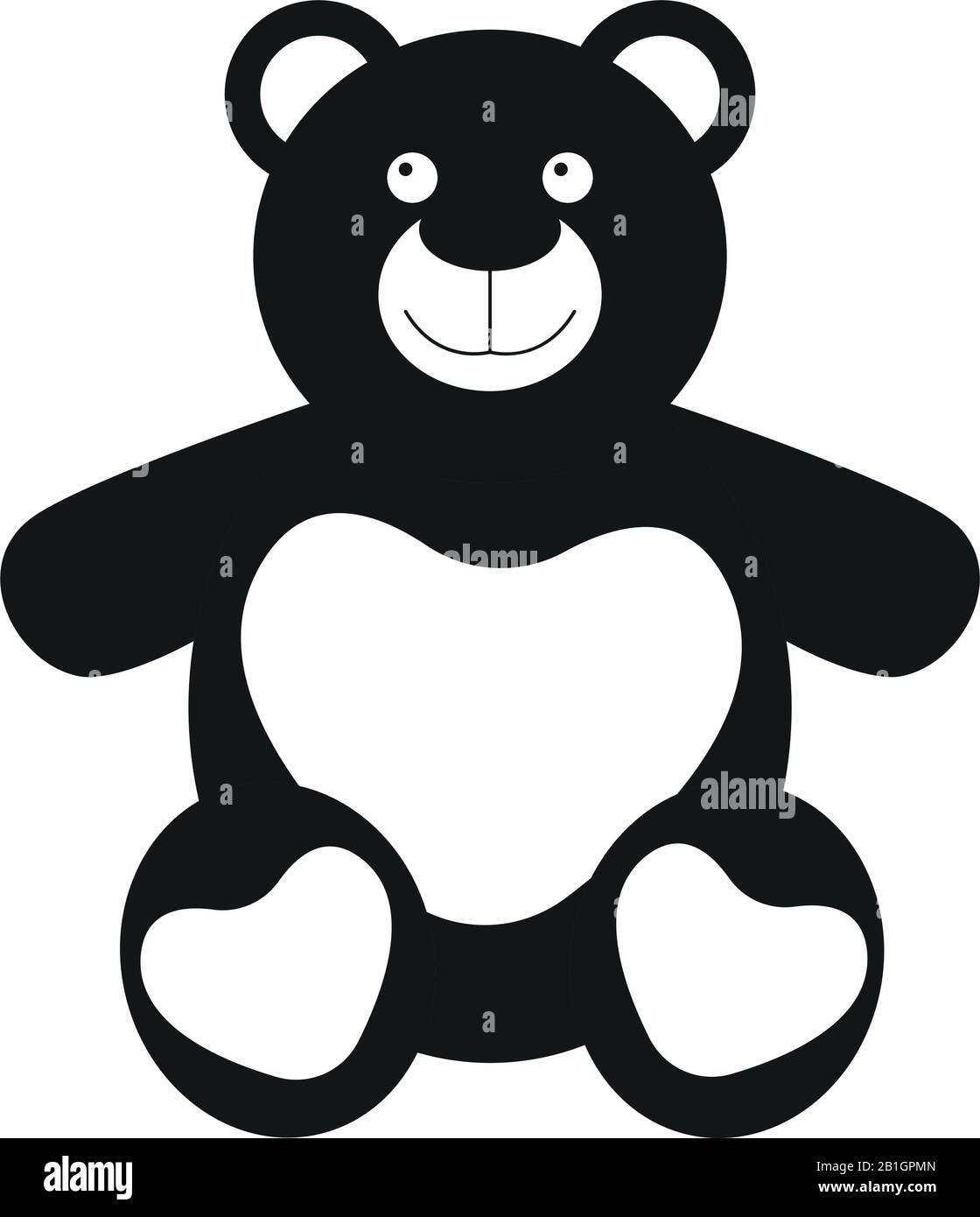 Isolated cute teddy bear Stock Vector Image & Art - Alamy