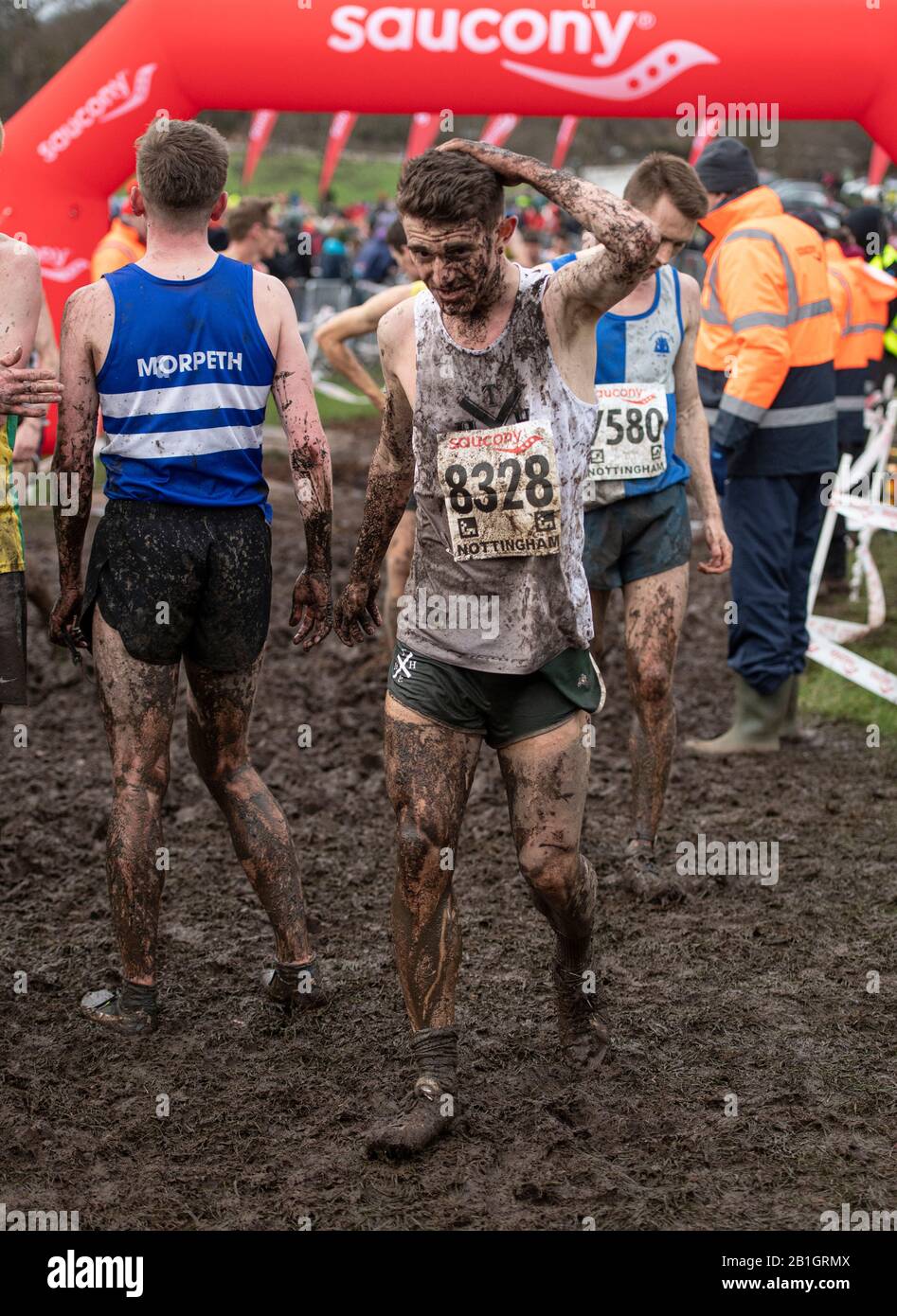 NOTTINGHAM ENGLAND 22 FEB Amittai BenIsrael competing in the