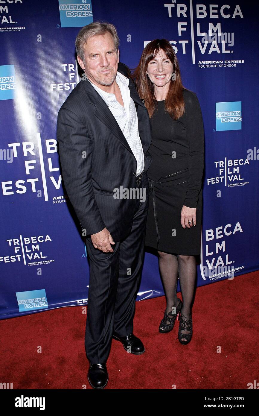 New York, NY, USA. 25 April, 2009. Jamey Sheridan, Colette Kilroyand at the premiere of 'Handsome Harry' during the 8th Annual Tribeca Film Festival at the SVA Theater. Credit: Steve Mack/Alamy Stock Photo