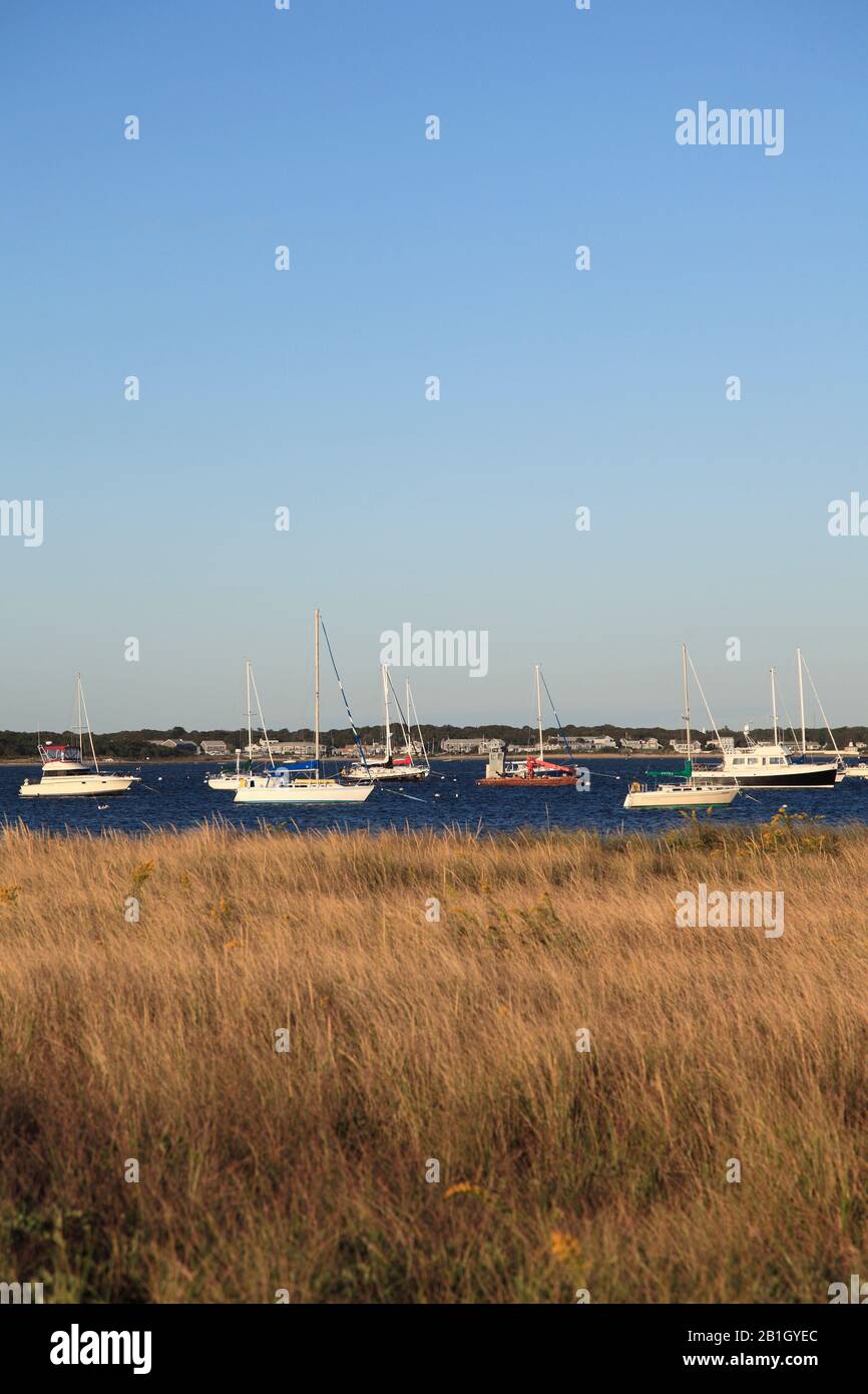 Kalmus Park Beach, Lewis Bay, Hyannis, Cape Cod, Massachusetts, New
