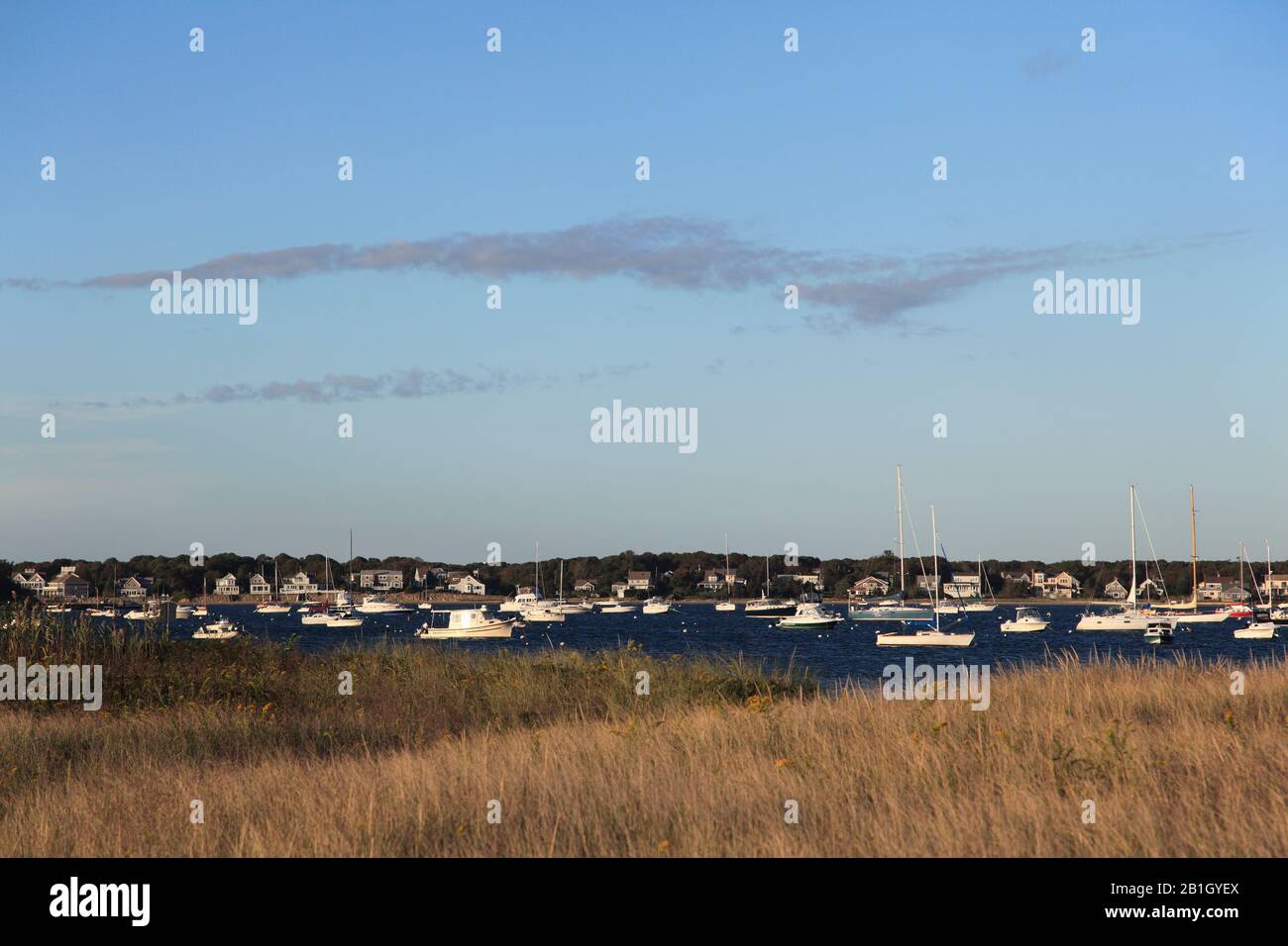 Kalmus Park Beach, Lewis Bay, Hyannis, Cape Cod, Massachusetts, New