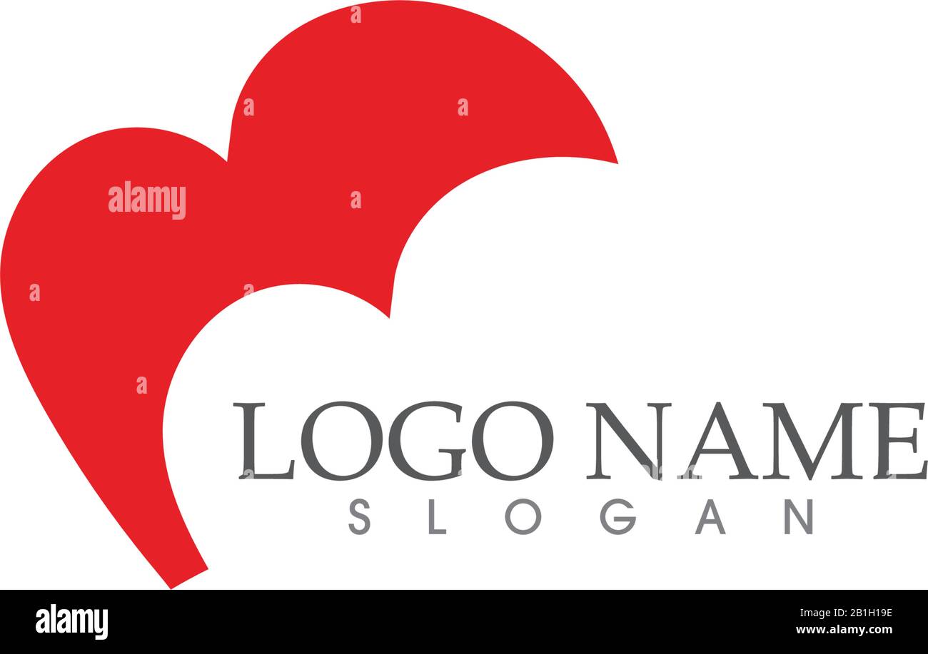 Love Vector icon illustration design Template Stock Vector Image & Art ...