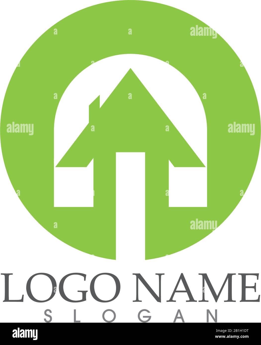 Home and house , Property and Construction Logo design Stock Vector ...