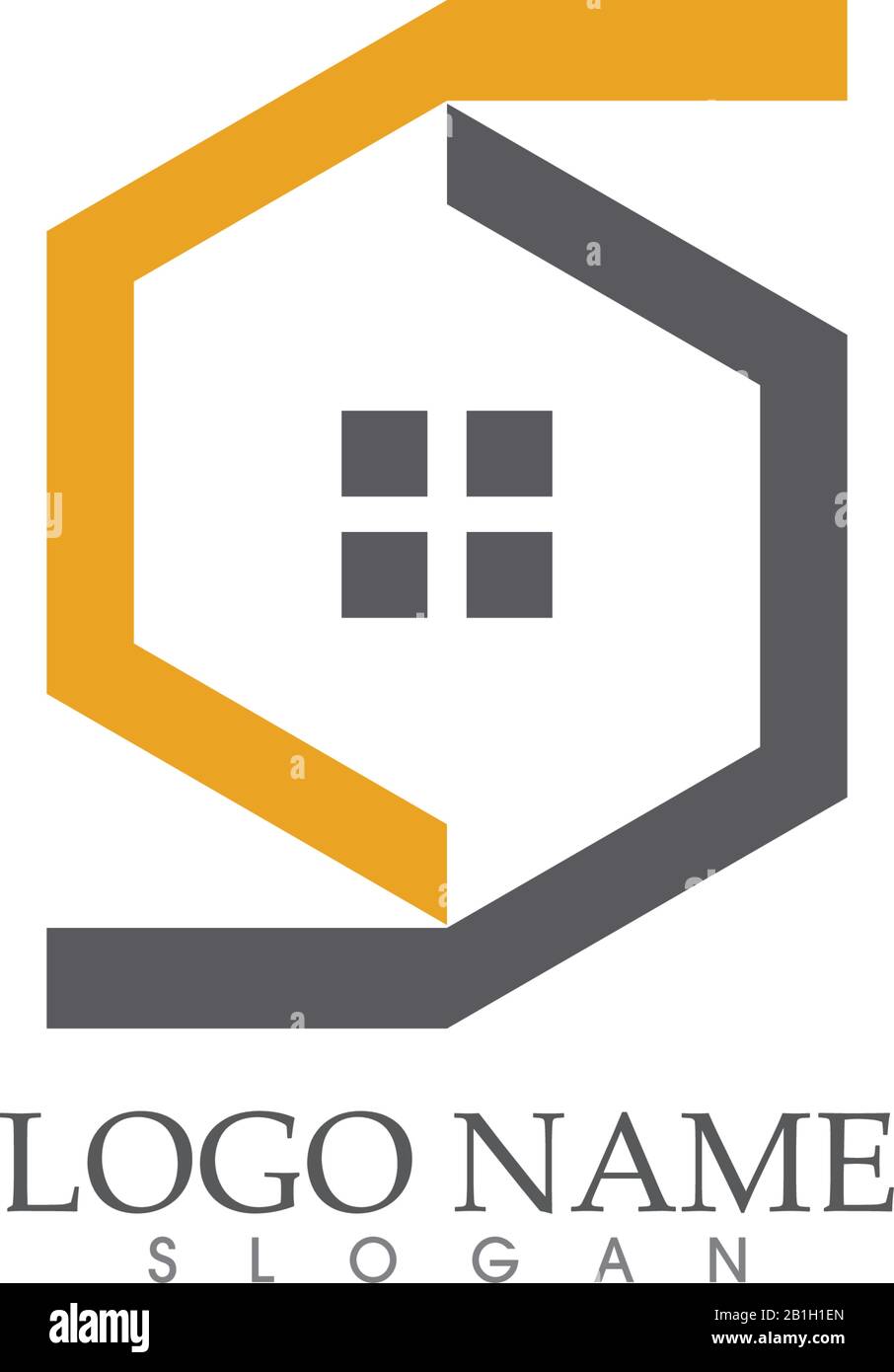 Home and house , Property and Construction Logo design Stock Vector ...
