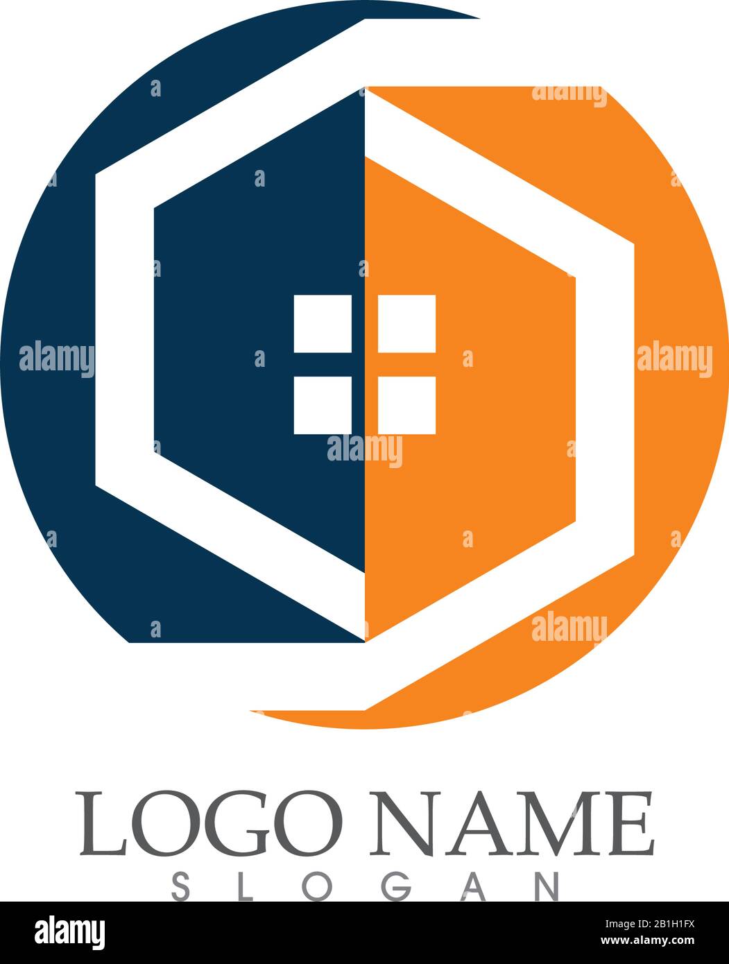 Home and house , Property and Construction Logo design Stock Vector ...