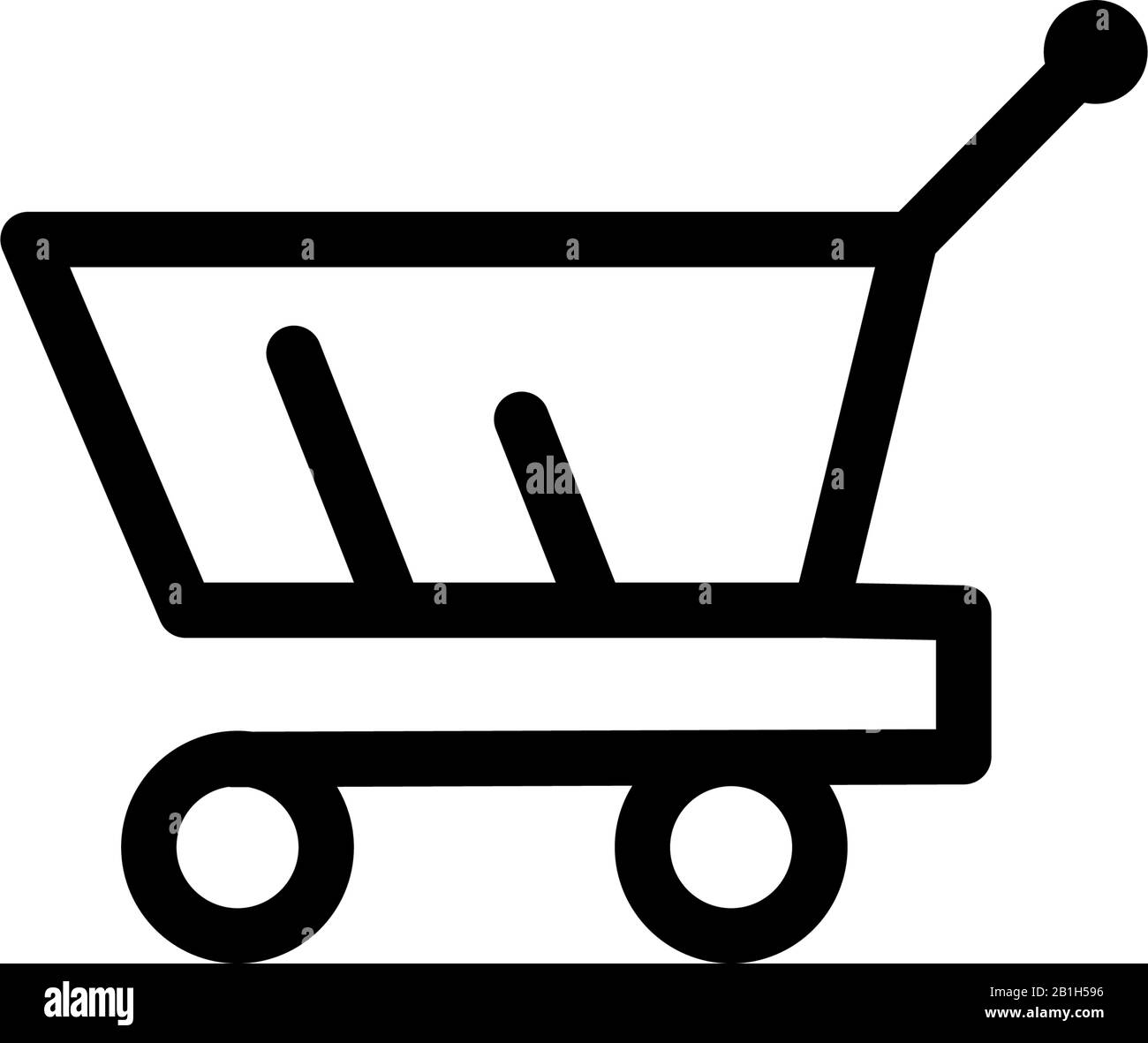 Shopping cart icon design vector template Stock Vector Image & Art Alamy