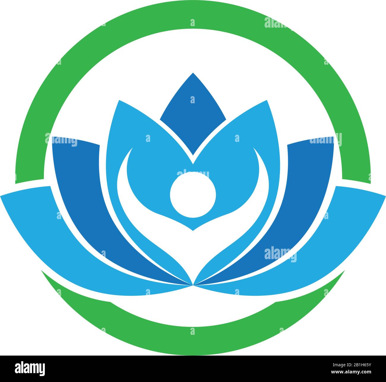 Beauty Vector lotus flowers design logo Template icon Stock Vector ...