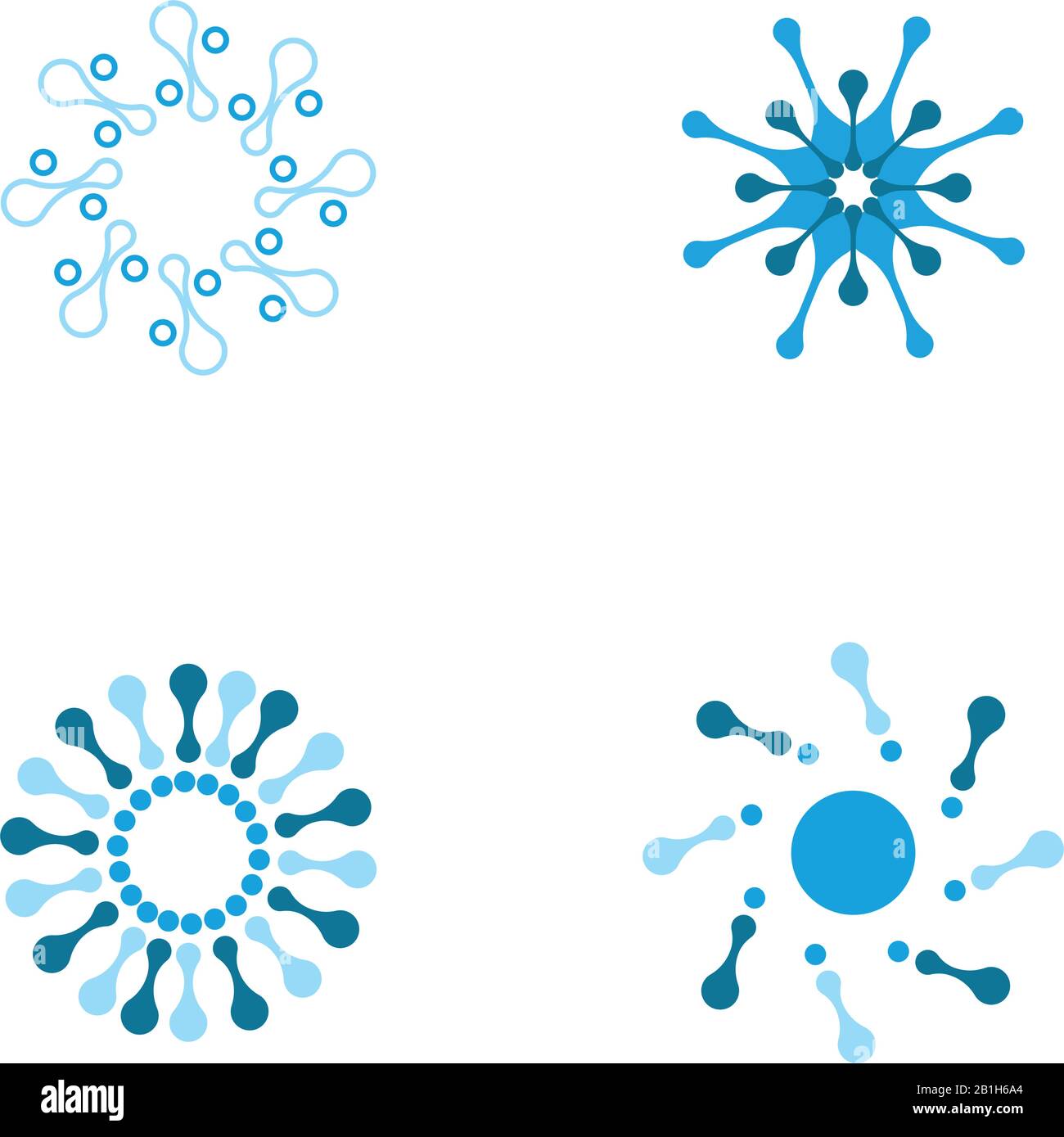 Molecule symbol logo template vector illustration design Stock Vector ...