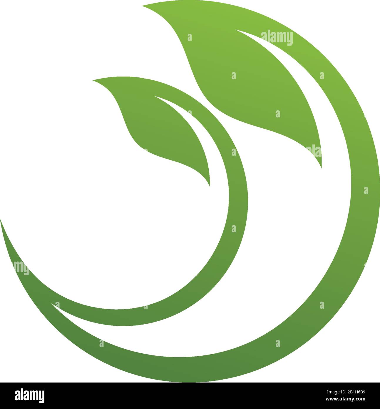 Logos of green Tree leaf ecology nature element vector Stock Vector ...
