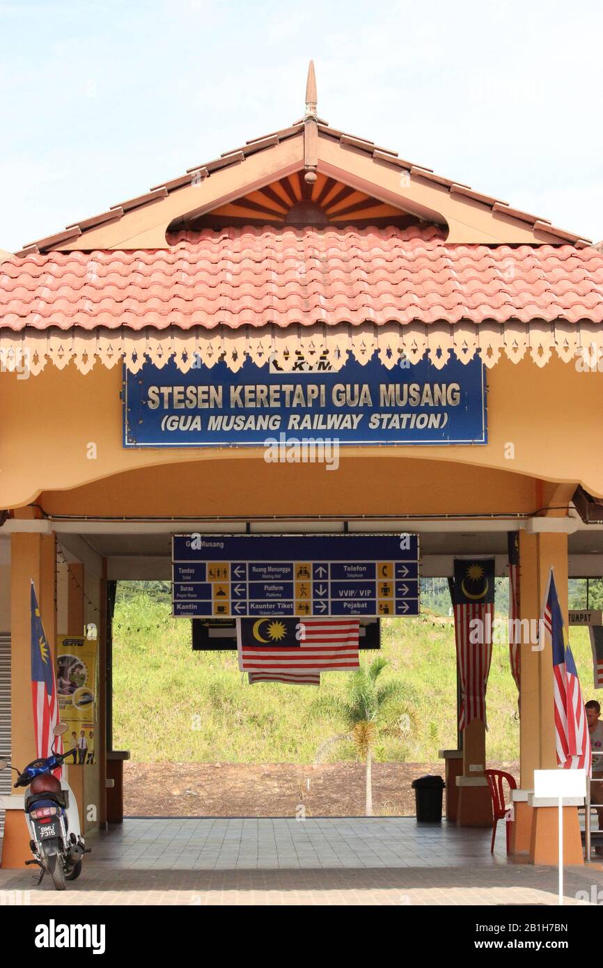 Stasiun kereta api gua musang hires stock photography and images  Alamy