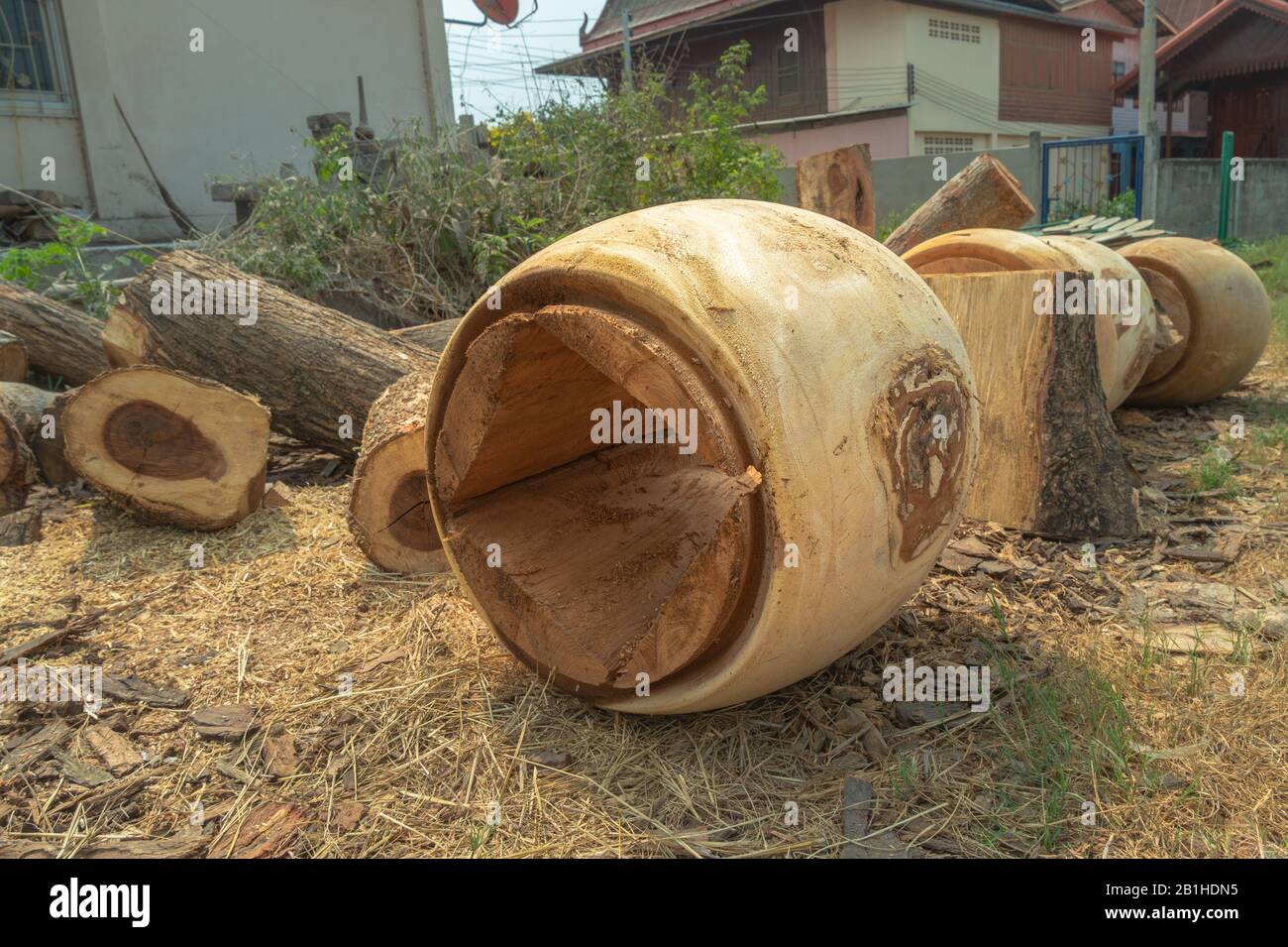 Making a drum using wood forming various shapes Then stretched the animal skin to be taut Stock Photo - Alamy Making a drum using wood forming various shapes Then stretched the animal skin to be taut Stock Photo - Alamy